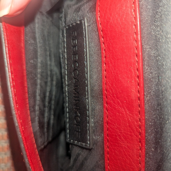 Rebecca Minkoff Red Quilted Crossbody Bag - Picture 7 of 8